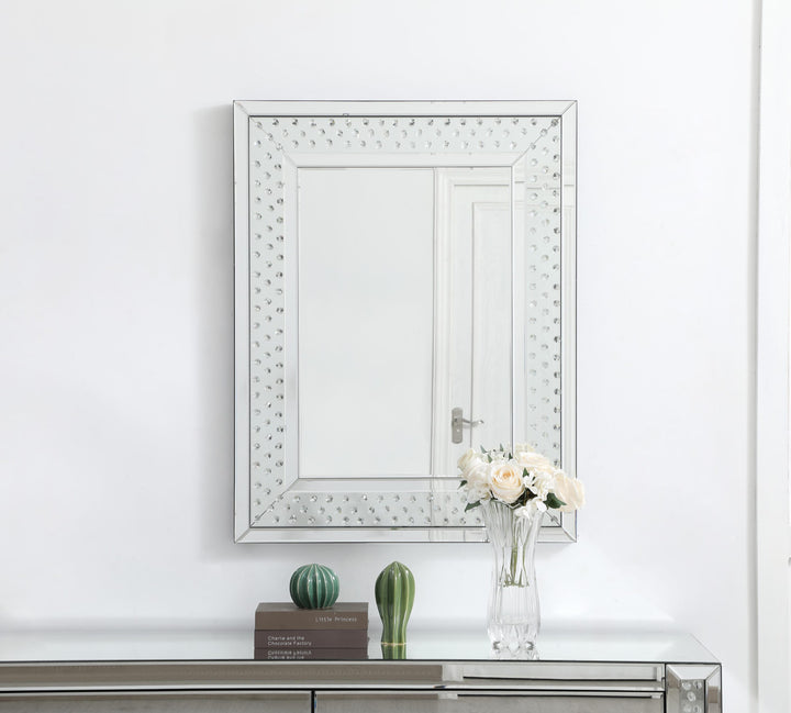 Sparkle Rectangle Mirror by Elegant - view 11
