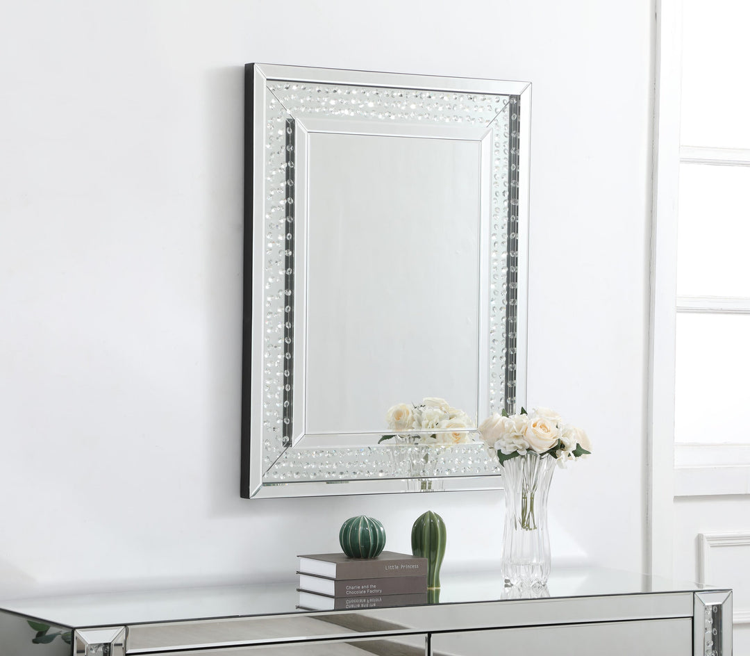 Sparkle Rectangle Mirror by Elegant - view 12