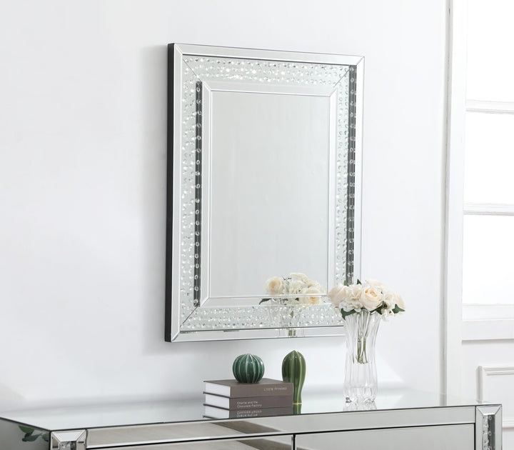 Sparkle Rectangle Mirror by Elegant - view 12