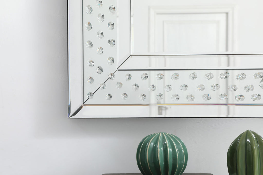 Sparkle Rectangle Mirror by Elegant - view 13