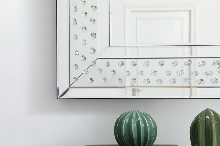 Sparkle Rectangle Mirror by Elegant - view 13