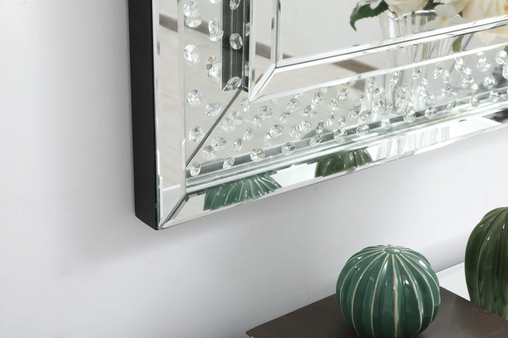 Sparkle Rectangle Mirror by Elegant - view 14