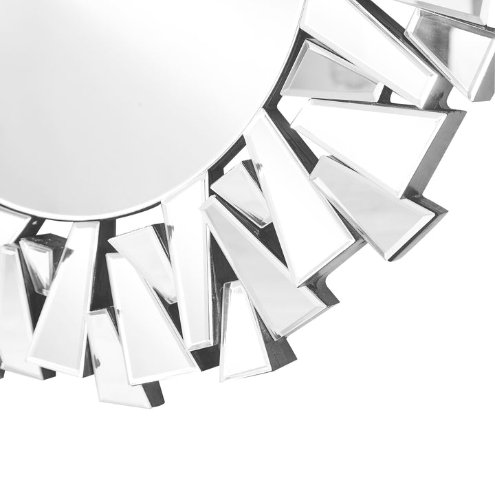 Sparkle Oval Mirror by Elegant - view 3