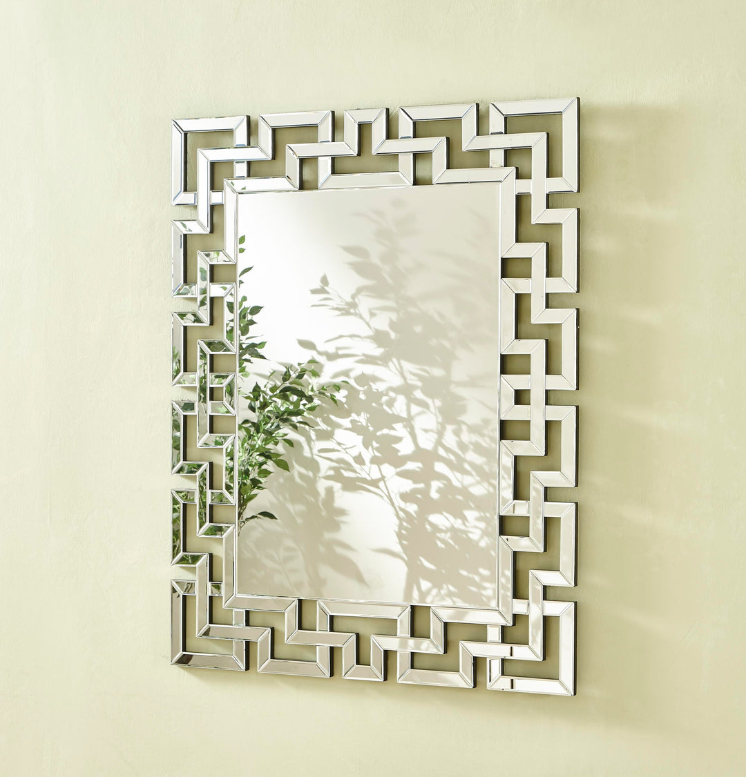 Sparkle Rectangle Mirror by Elegant - view 29