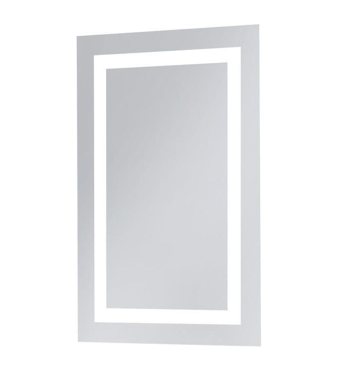 Frameless LED Rectangle Mirror II by Elegant - view 5