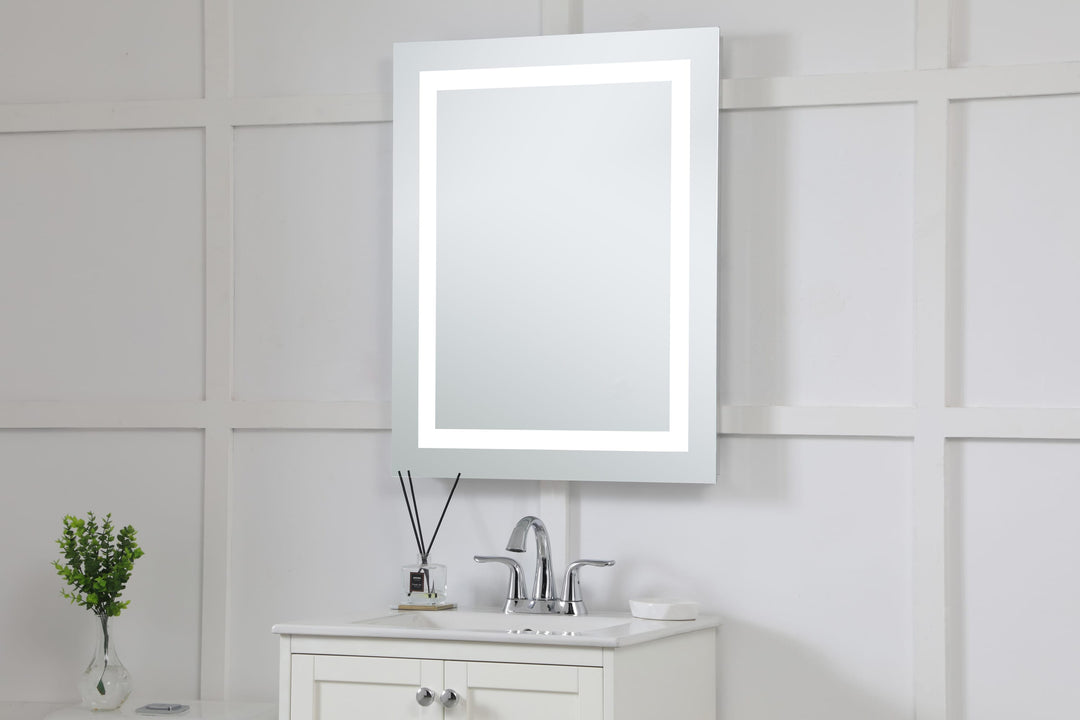 Frameless LED Rectangle Mirror II by Elegant - view 17