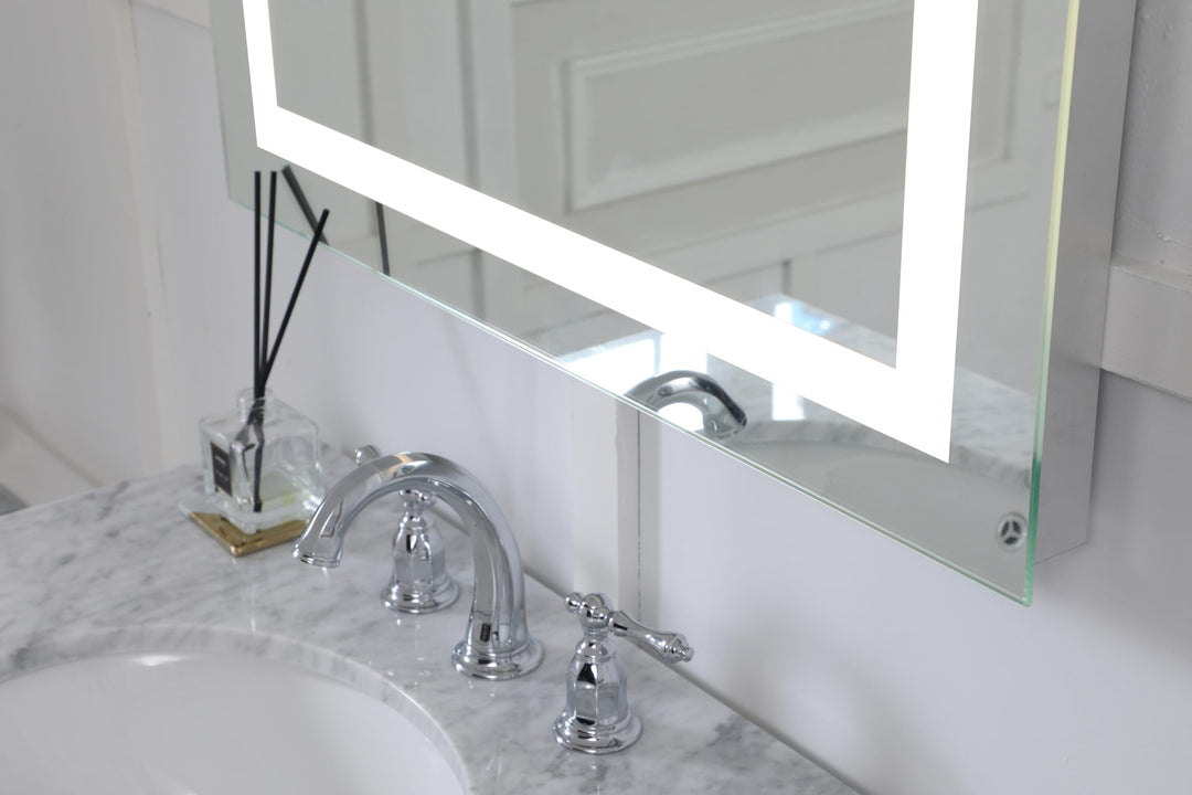 Frameless LED Rectangle Mirror II by Elegant - view 19