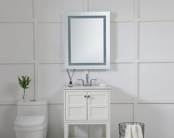 Frameless LED Rectangle Mirror II by Elegant - view 13