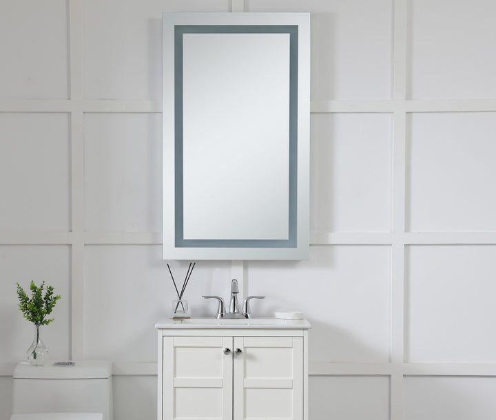 Frameless LED Rectangle Mirror II by Elegant - view 23