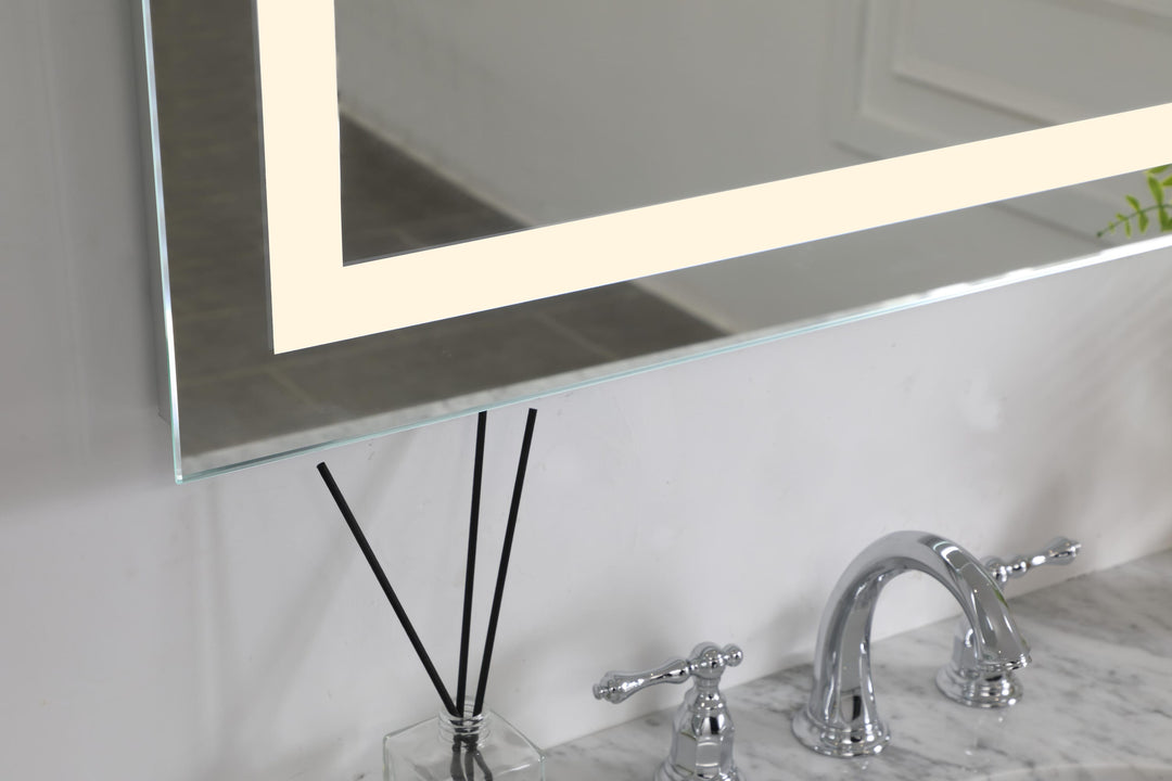 Frameless LED Rectangle Mirror II by Elegant - view 24