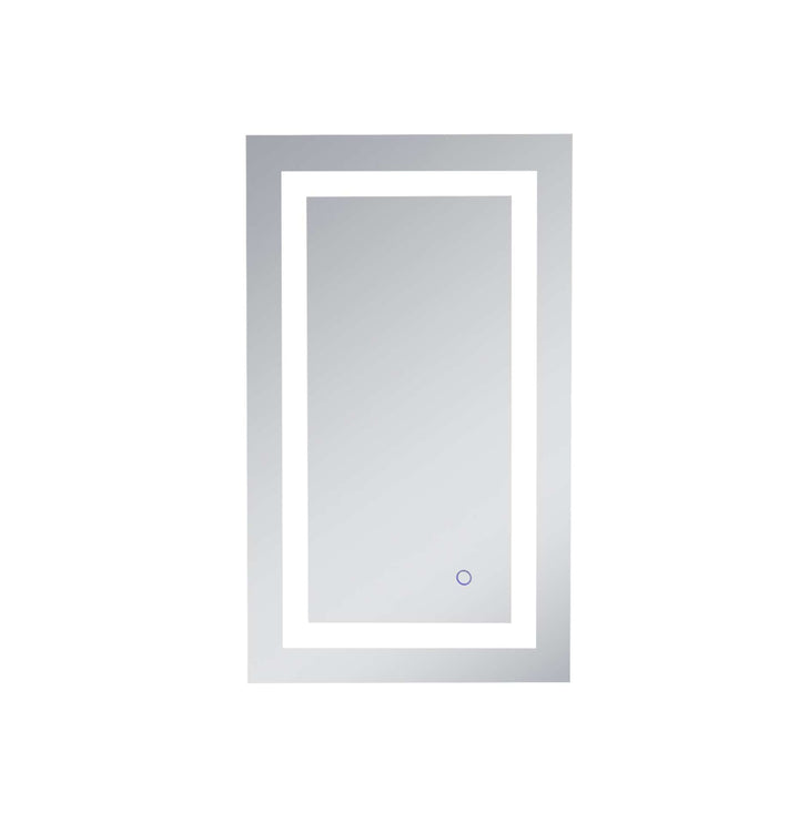 Helios Rectangle LED Mirror by Elegant - view 2