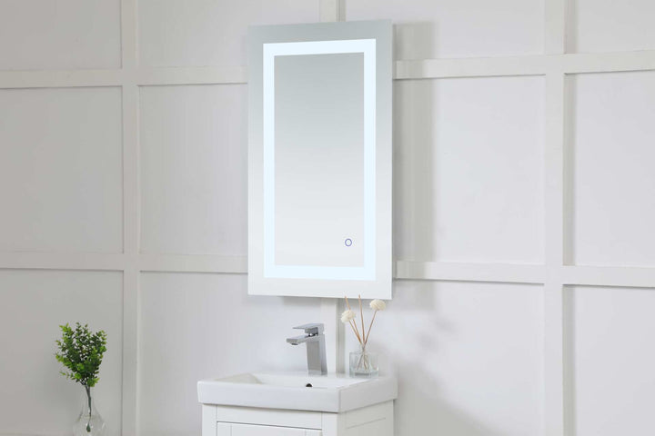 Helios Rectangle LED Mirror by Elegant - view 4