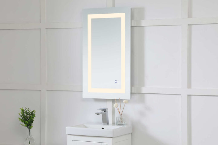 Helios Rectangle LED Mirror by Elegant - view 5