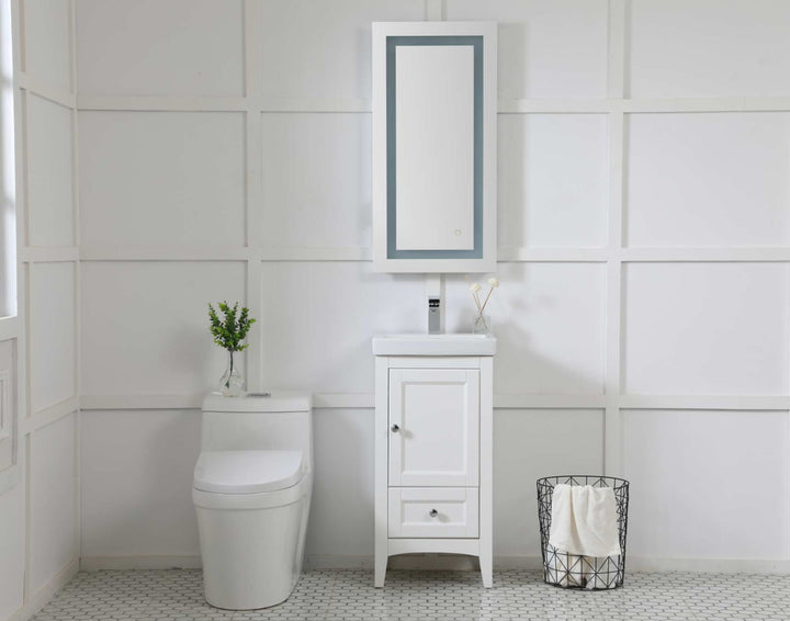 Helios Rectangle LED Mirror by Elegant - view 9