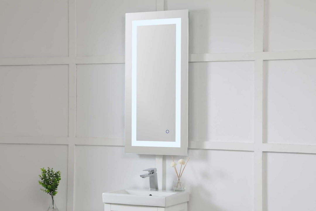 Helios Rectangle LED Mirror by Elegant - view 12