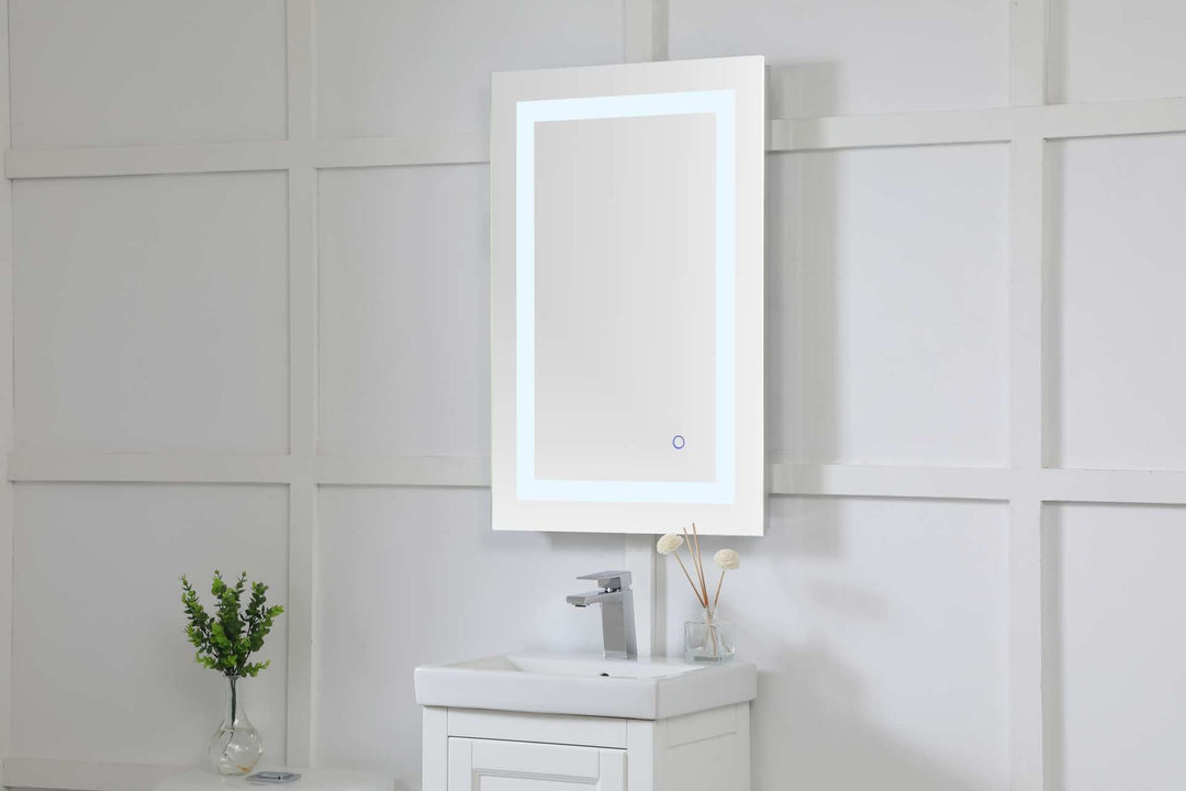 Helios Rectangle LED Mirror by Elegant - view 18