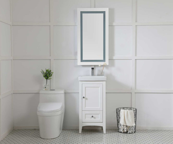 Helios Rectangle LED Mirror by Elegant - view 21
