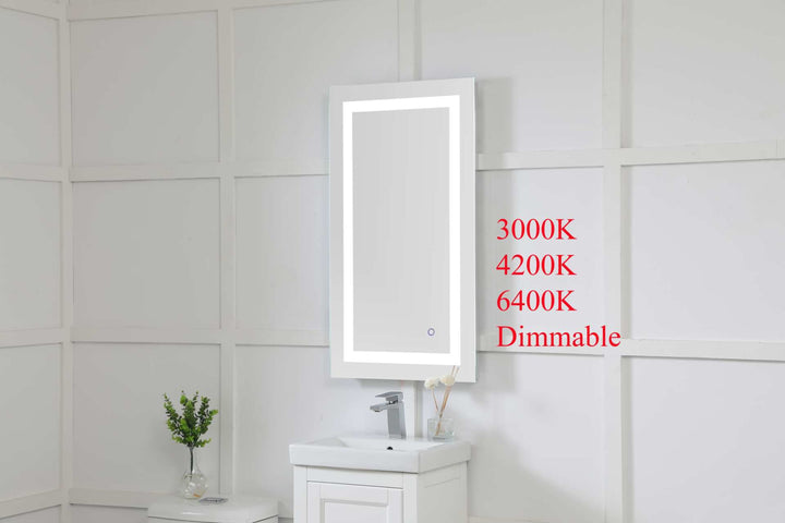 Helios Rectangle LED Mirror by Elegant - view 22