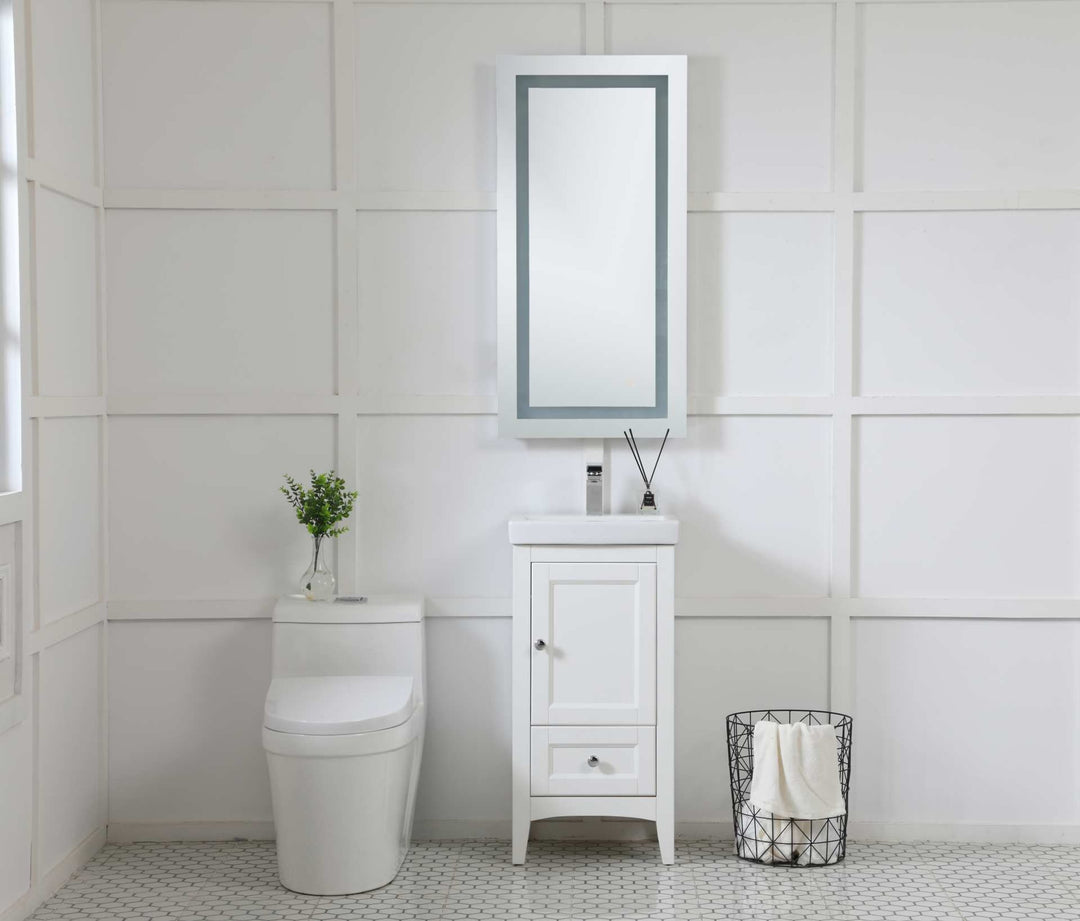 Helios Rectangle LED Mirror by Elegant - view 27