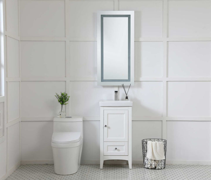 Helios Rectangle LED Mirror by Elegant - view 27