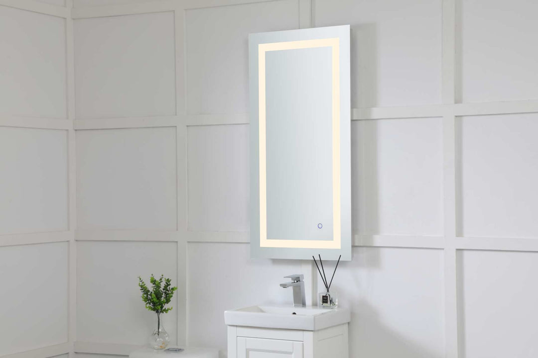 Helios Rectangle LED Mirror by Elegant - view 29