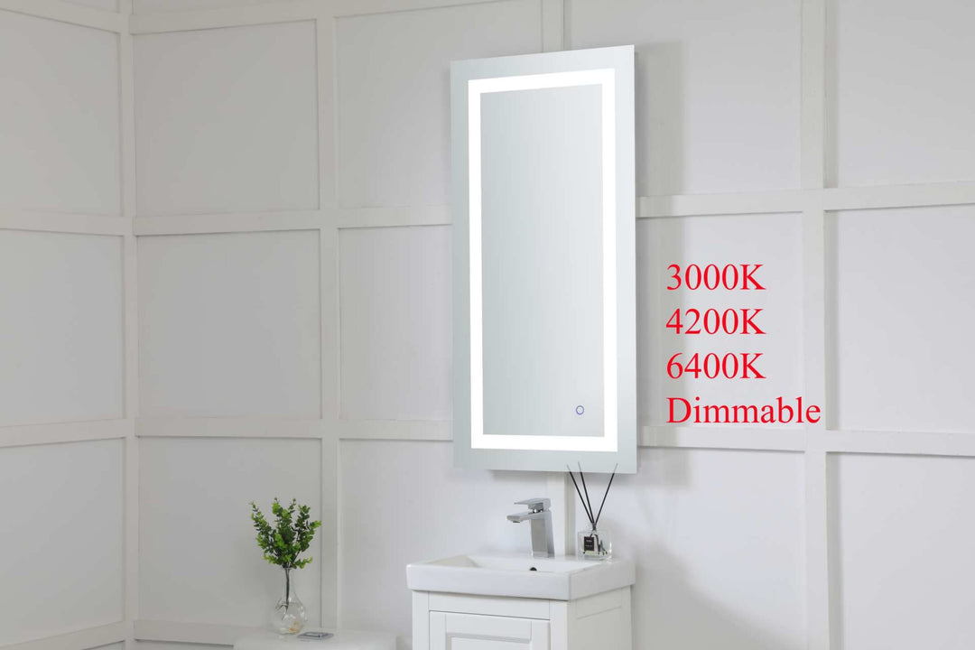 Helios Rectangle LED Mirror by Elegant - view 30