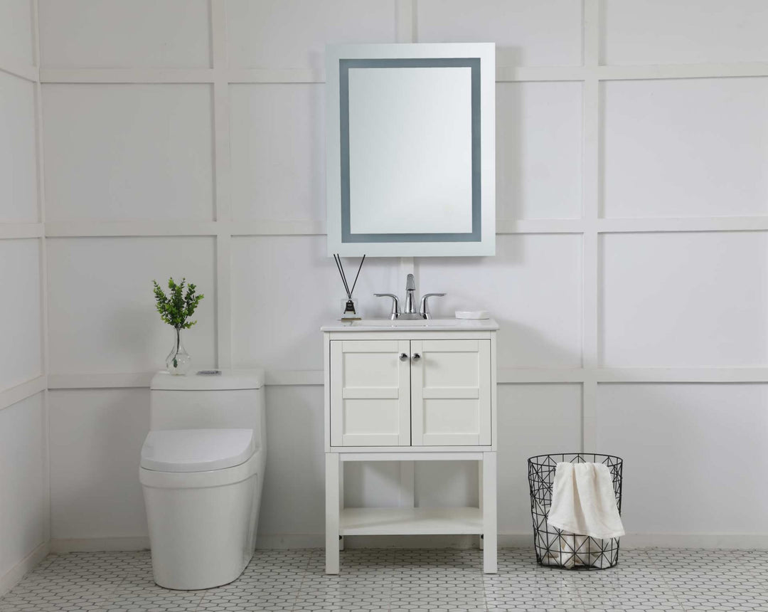 Helios Rectangle LED Mirror by Elegant - view 33