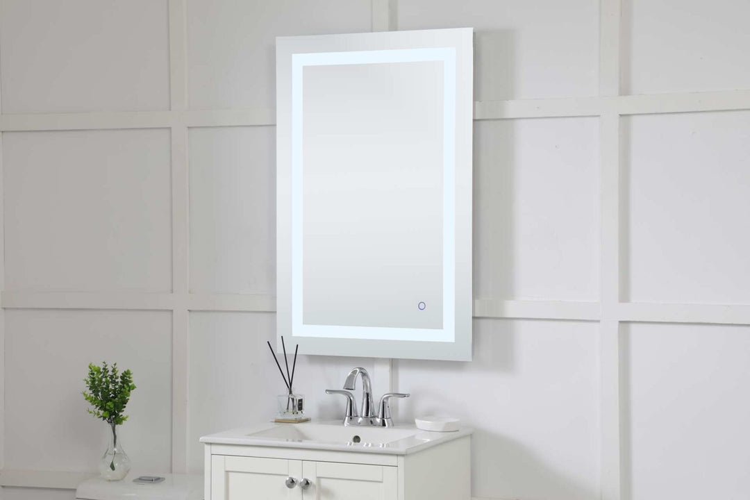 Helios Rectangle LED Mirror by Elegant - view 40