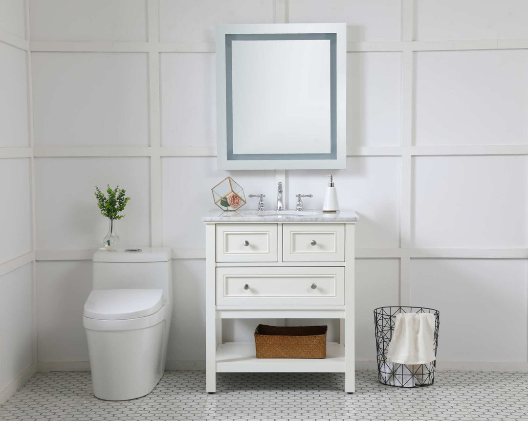 Helios Rectangle LED Mirror by Elegant - view 51