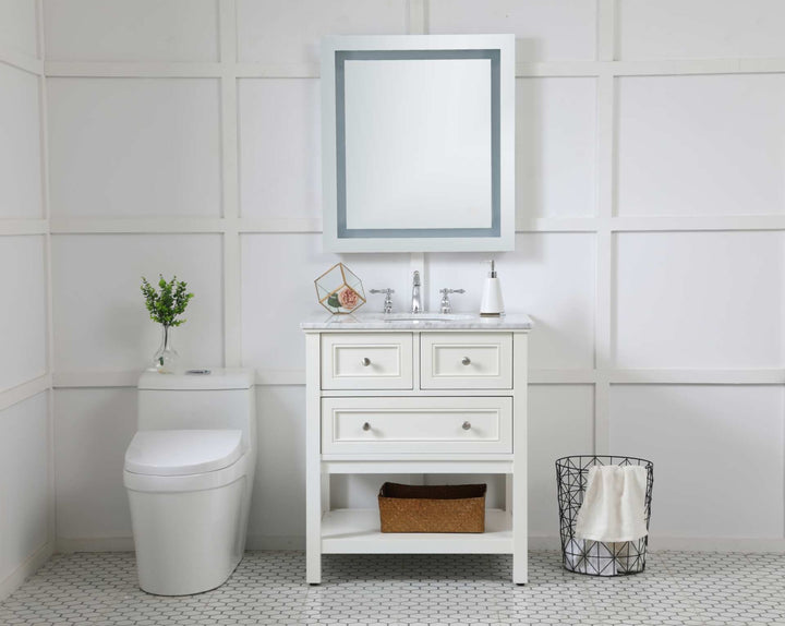 Helios Rectangle LED Mirror by Elegant - view 51