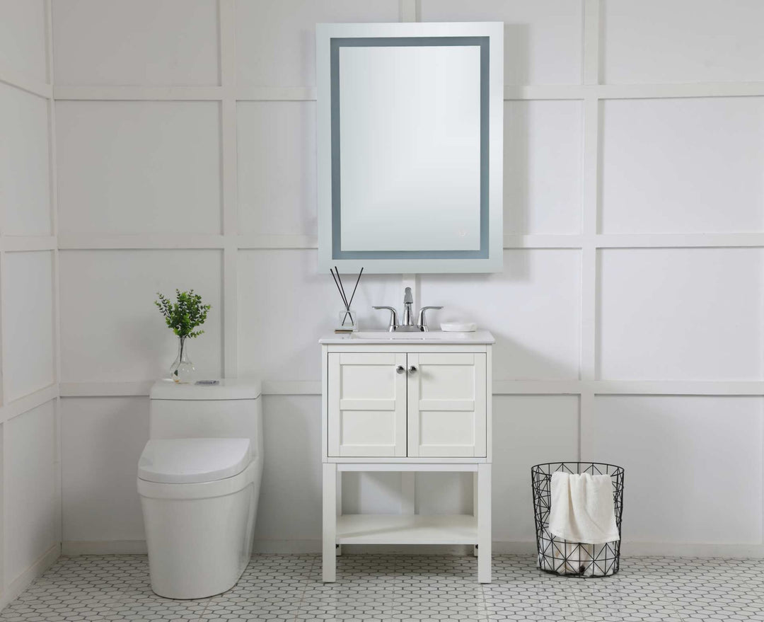 Helios Rectangle LED Mirror by Elegant - view 56
