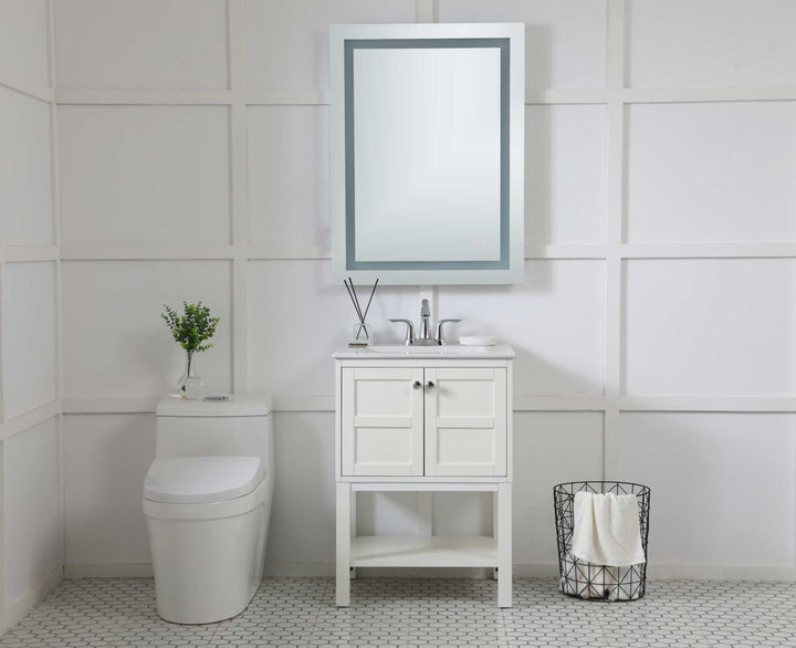 Helios Rectangle LED Mirror by Elegant - view 56