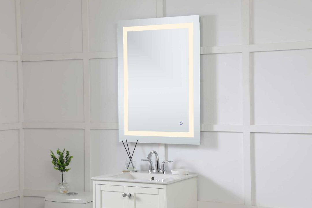 Helios Rectangle LED Mirror by Elegant - view 58