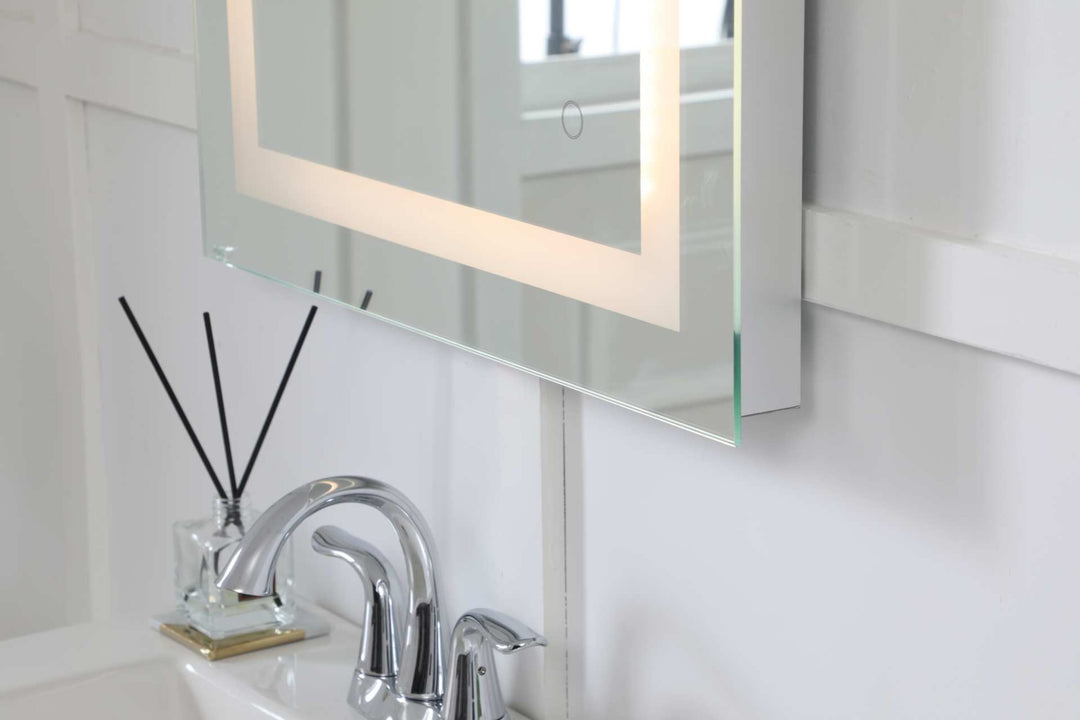 Helios Rectangle LED Mirror by Elegant - view 60