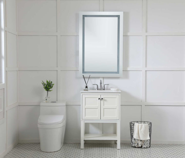 Helios Rectangle LED Mirror by Elegant - view 63