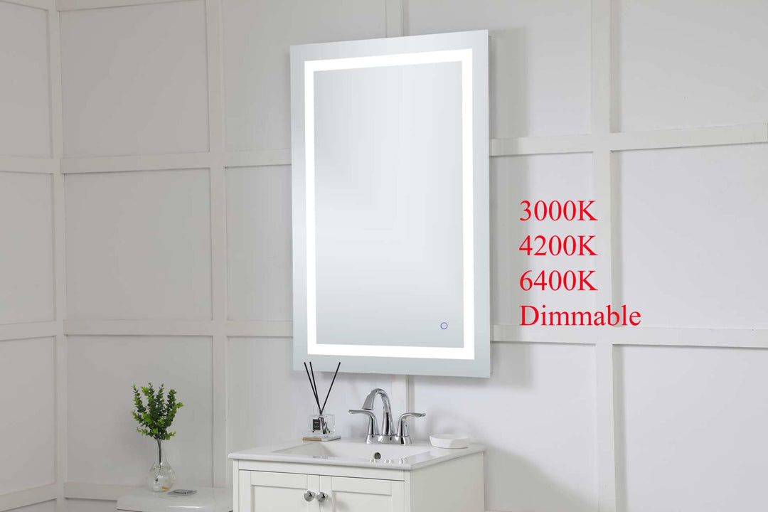 Helios Rectangle LED Mirror by Elegant - view 64