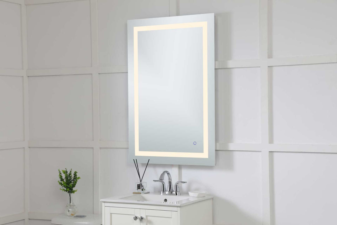 Helios Rectangle LED Mirror by Elegant - view 65