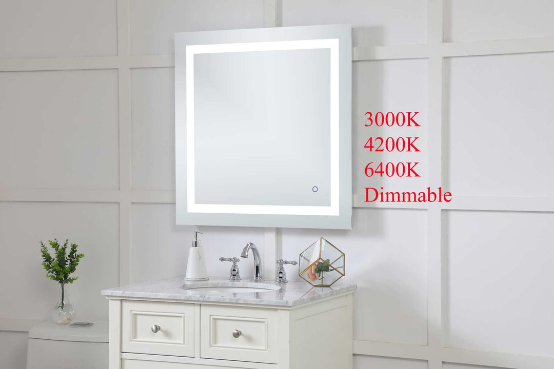 Helios Rectangle LED Mirror by Elegant - view 69