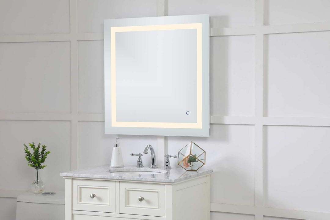 Helios Rectangle LED Mirror by Elegant - view 70