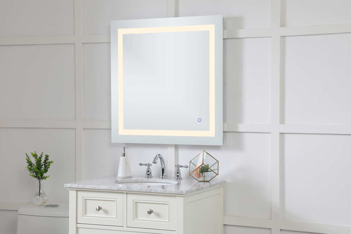 Helios Rectangle LED Mirror by Elegant - view 70