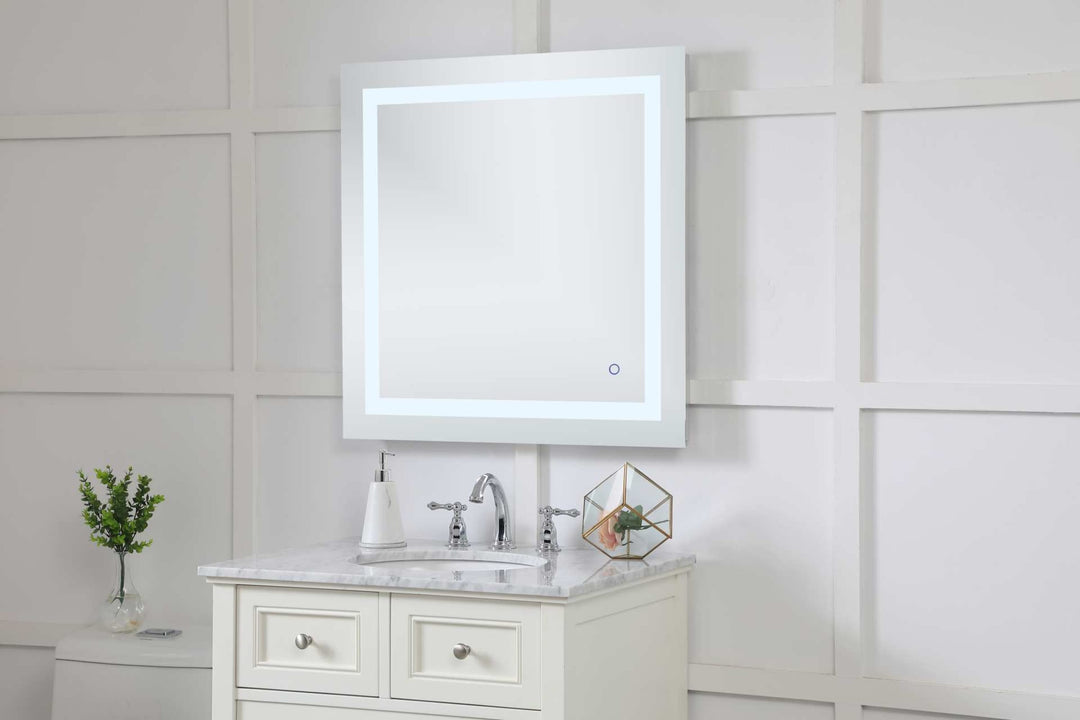 Helios Rectangle LED Mirror by Elegant - view 71