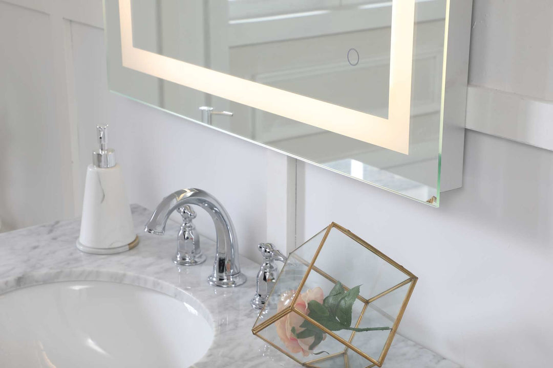Helios Rectangle LED Mirror by Elegant - view 72