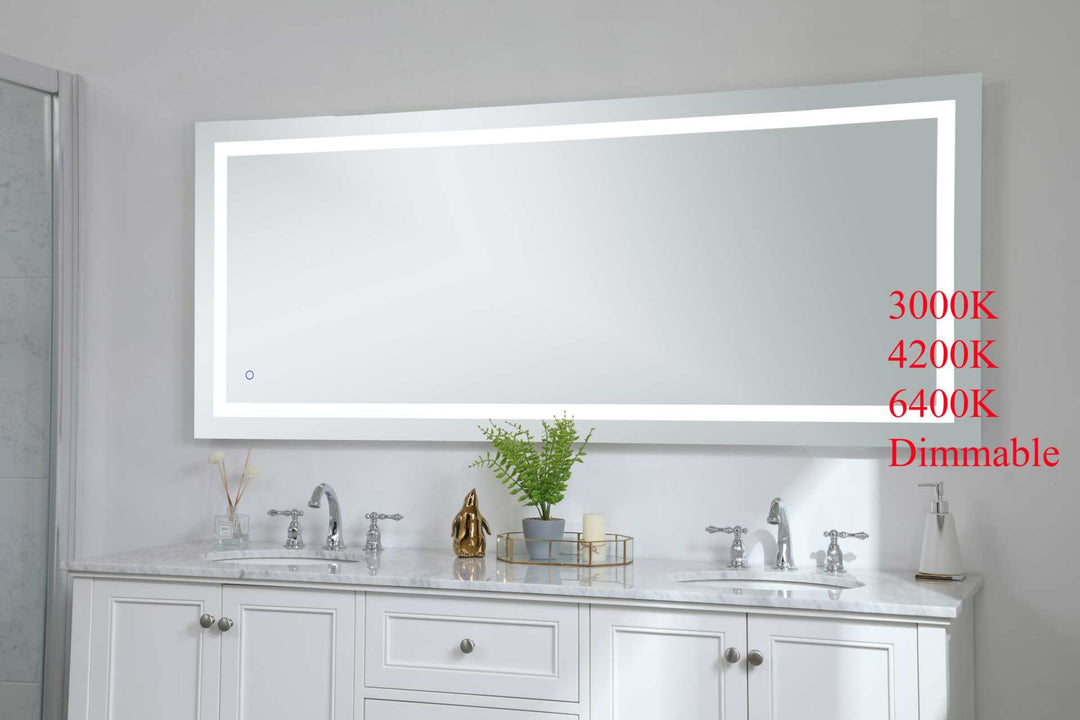 Helios Rectangle LED Mirror by Elegant - view 93