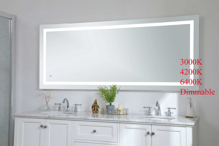 Helios Rectangle LED Mirror by Elegant - view 93