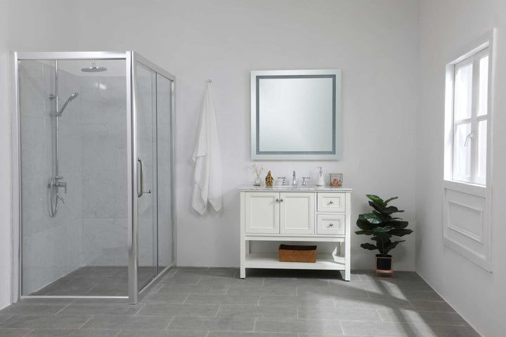 Helios Rectangle LED Mirror by Elegant - view 98
