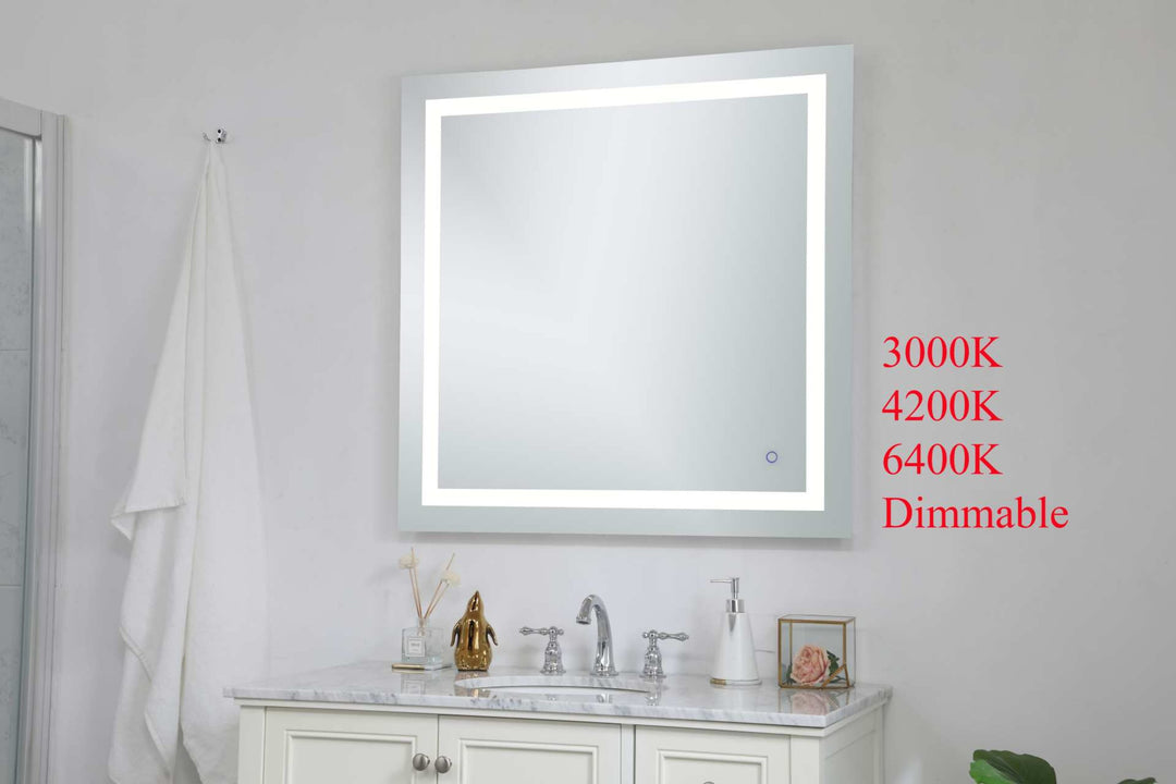 Helios Rectangle LED Mirror by Elegant - view 101