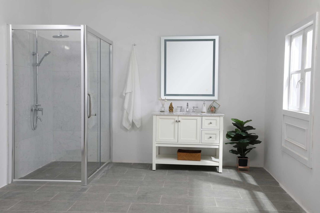 Helios Rectangle LED Mirror by Elegant - view 105