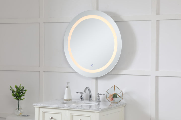 Helios Round LED Mirror by Elegant - view 4