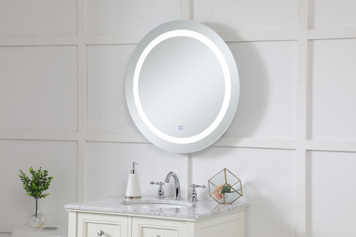 Helios Round LED Mirror by Elegant - view 5