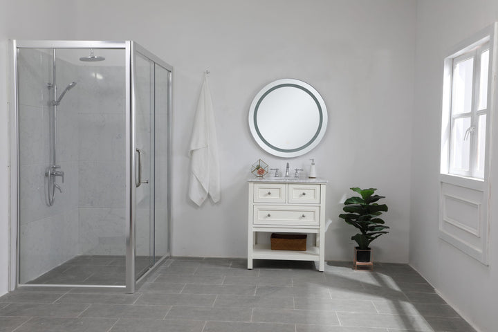 Helios Round LED Mirror by Elegant - view 11